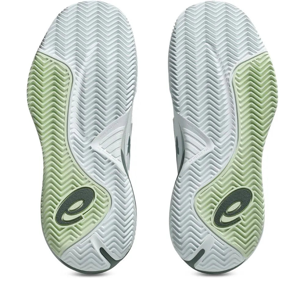 ZAPATILLA ASICS GEL-RESOLUTION X CLAY MUJER WHITE MONUMENT BLUE