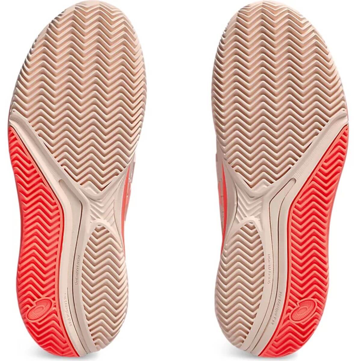 ZAPATILLA ASICS MUJER GEL RESOLUTION 9 CLAY PINK CORAL