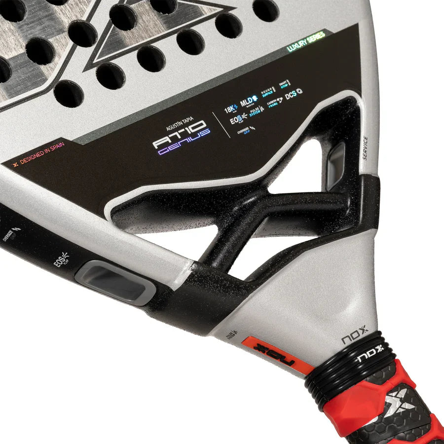 Pala Padel Nox AT10 Genius 18K By Agustin Tapia (360-375gr) 2024