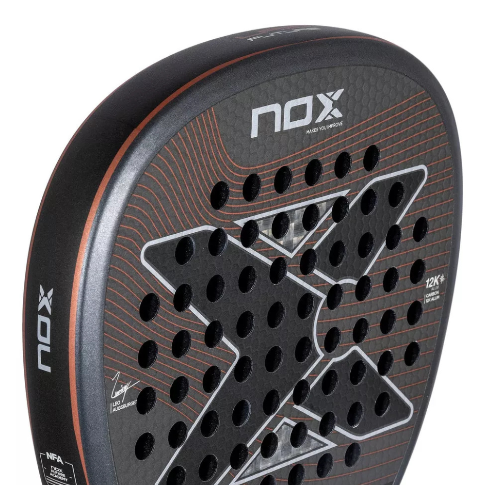 Pala Padel Nox LA10 Leo Augsburger (360-375gr) 2024