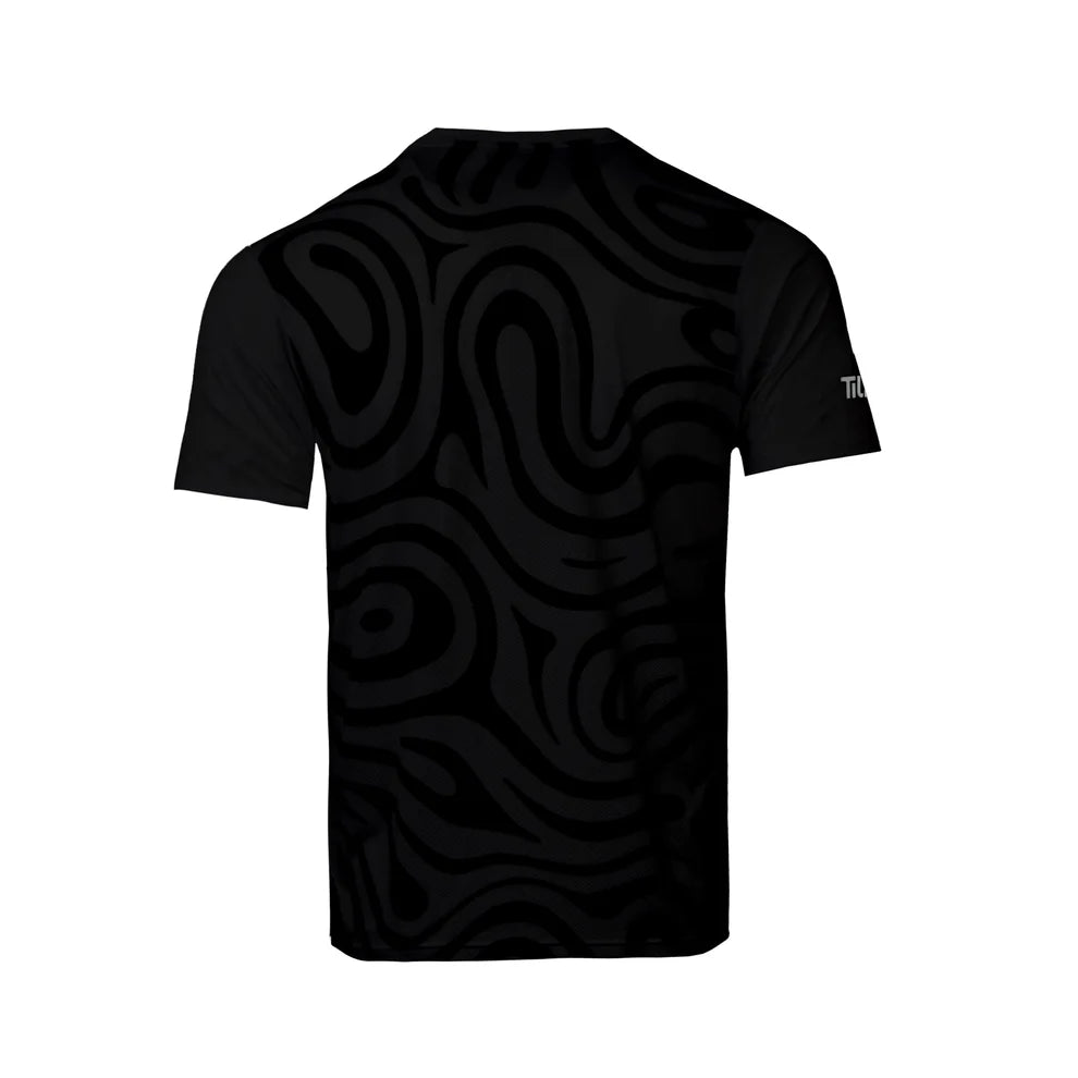 POLERA M/C POLYESTER FULL PRINT PRO KIDS TILKI LEHINDE M25S