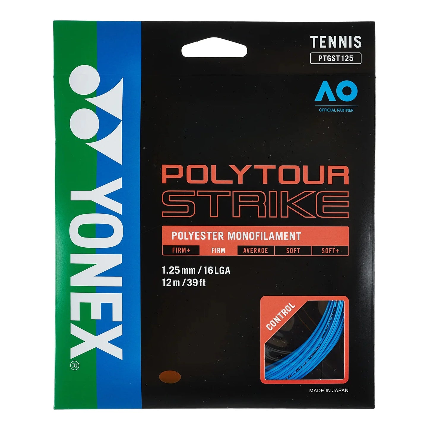 SET YONEX POLYTOUR STRIKE 1.25
