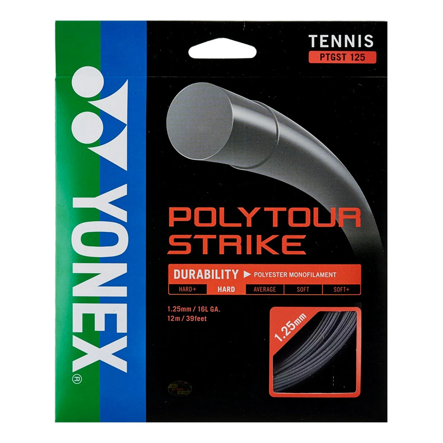 SET YONEX POLYTOUR STRIKE 1.25