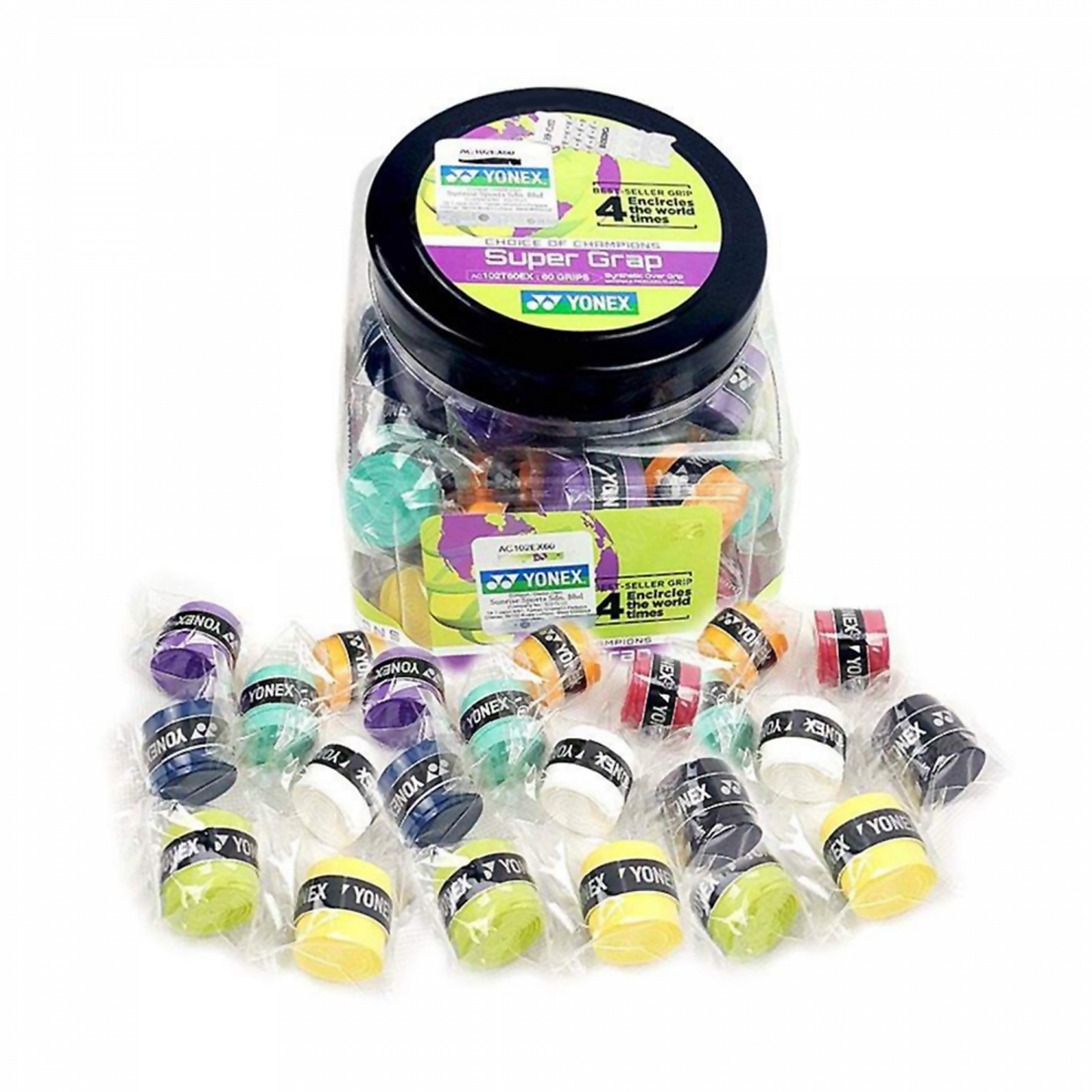 OVERGRIP YONEX SUPER GRAP COLORES (UN)