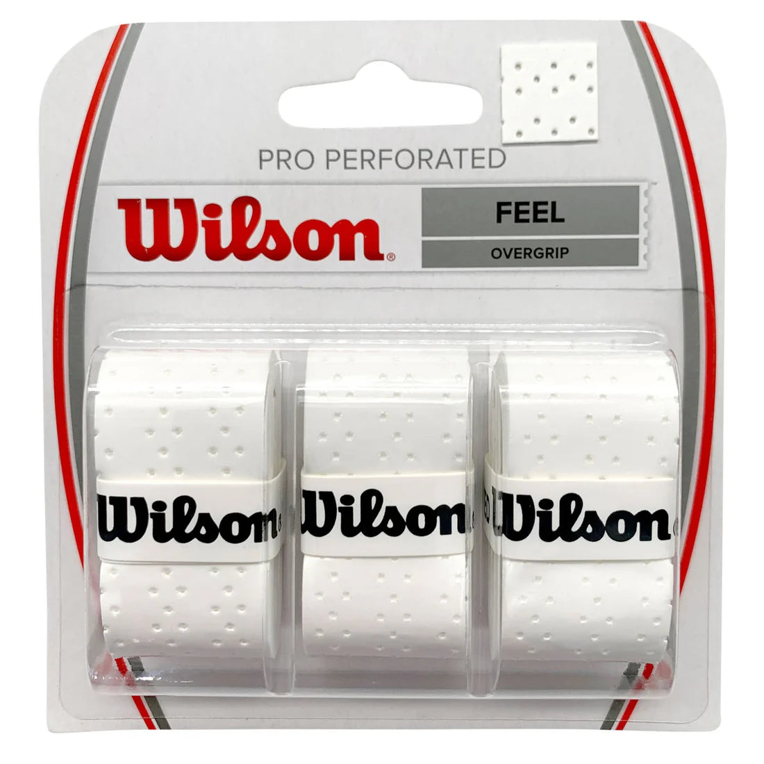 OVERGRIP WILSON PRO PERFORATED WHITE X3