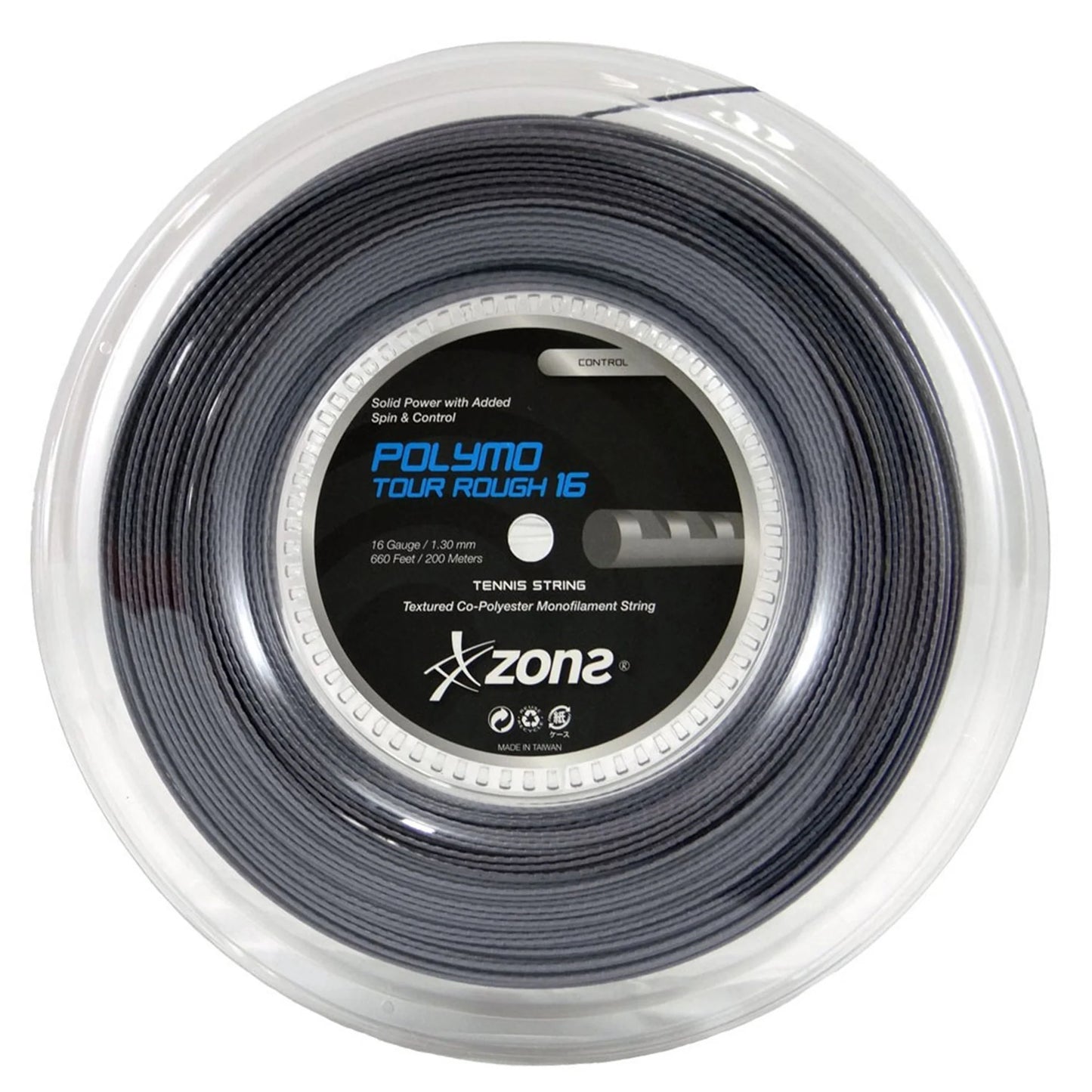 ROLLO POLYMO TOUR ROUGH 16L BLACK 1.25 MM