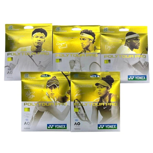 SET YONEX POLY TOUR PRO 1.25 YELLOW LIMITED EDITION