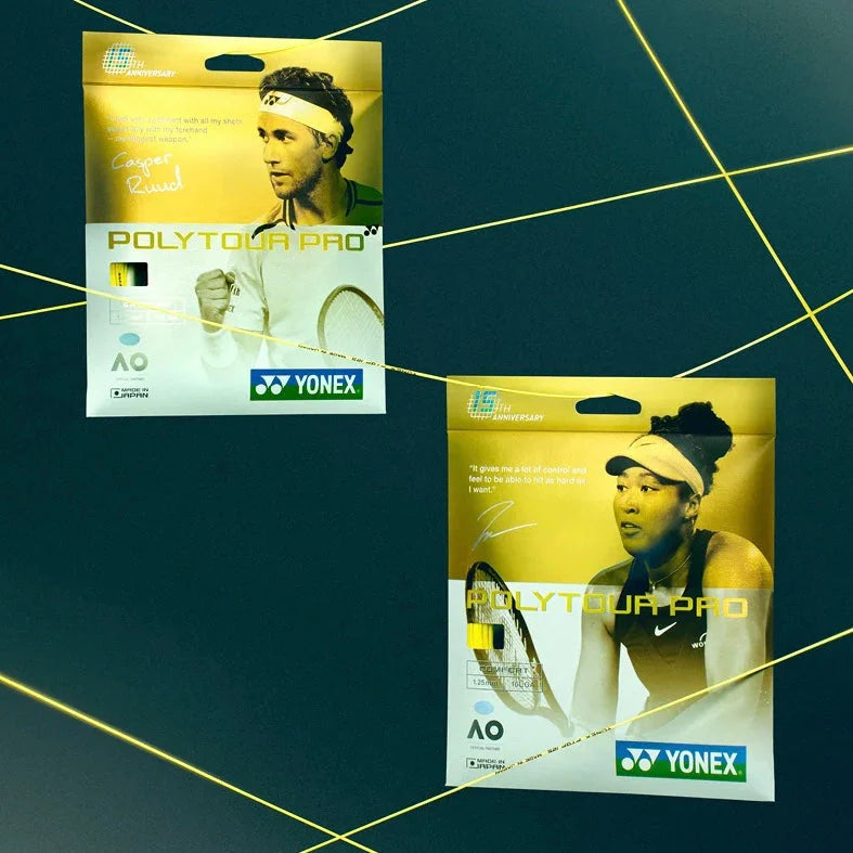 SET YONEX POLY TOUR PRO 1.25 YELLOW LIMITED EDITION