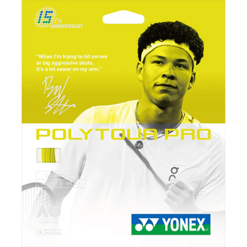 SET YONEX POLY TOUR PRO 1.25 YELLOW LIMITED EDITION