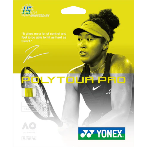 SET YONEX POLY TOUR PRO 1.25 YELLOW LIMITED EDITION