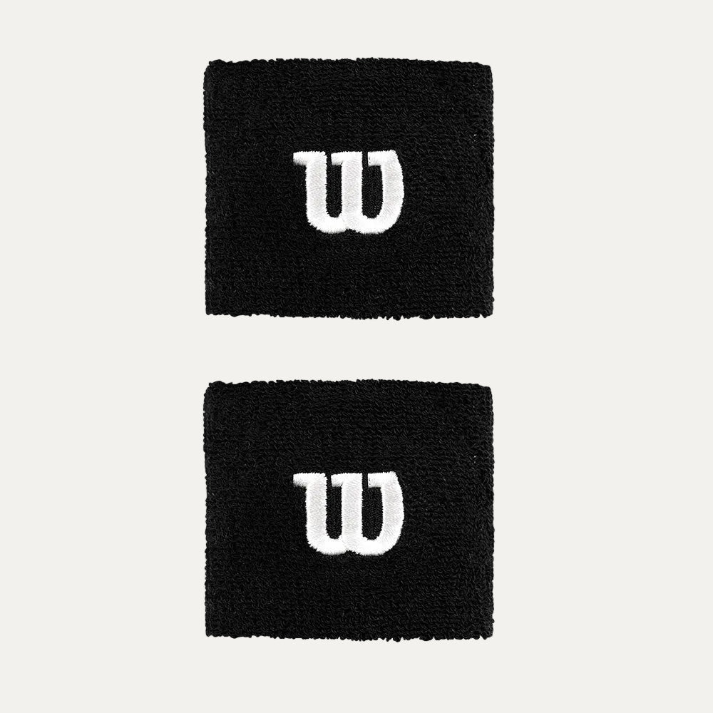 Muñequera Wilson W Black OSFA