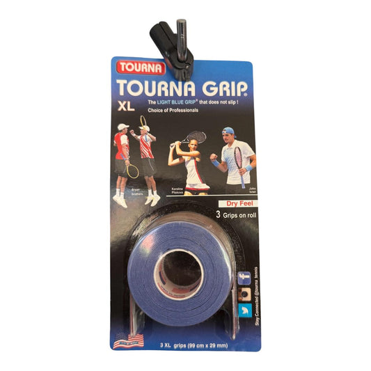 Tourna Grip XL overgrip azul - foto real en tienda