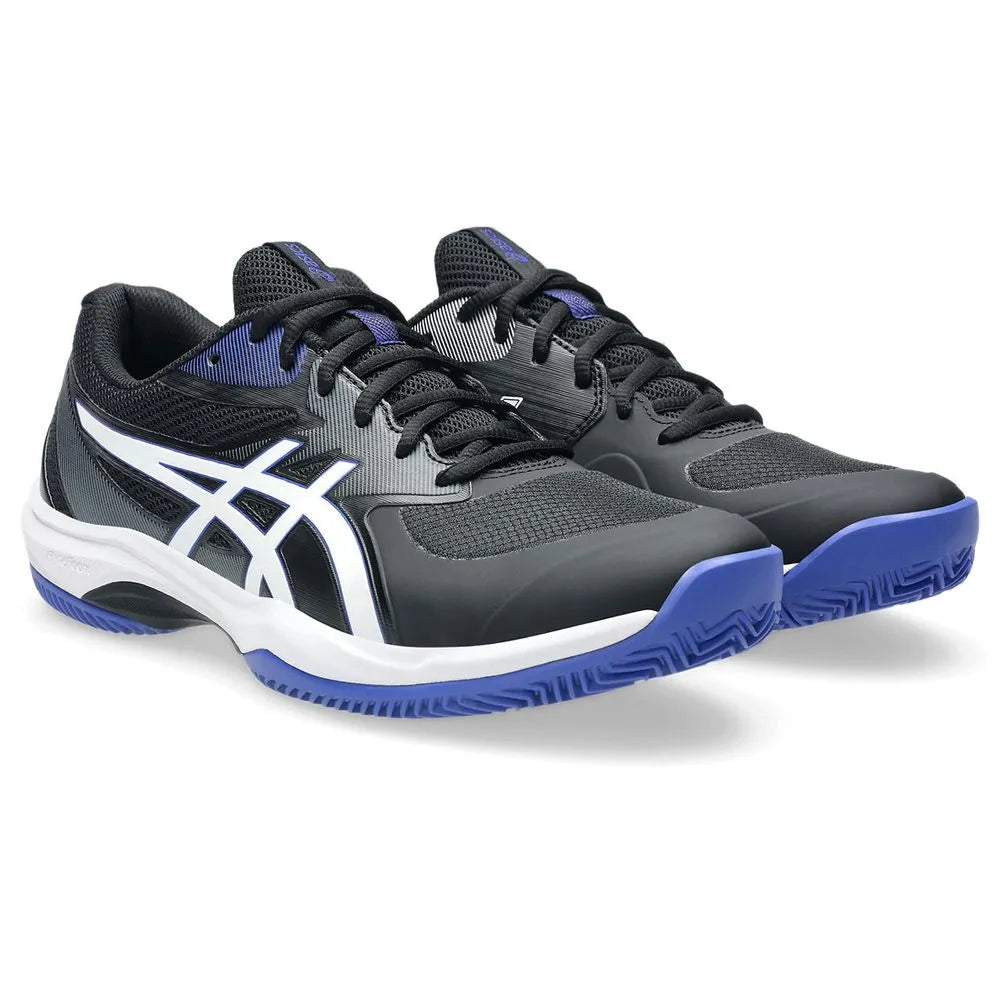 ZAPATILLA ASICS GAME FF CLAY OC HOMBRE BLACK WHITE