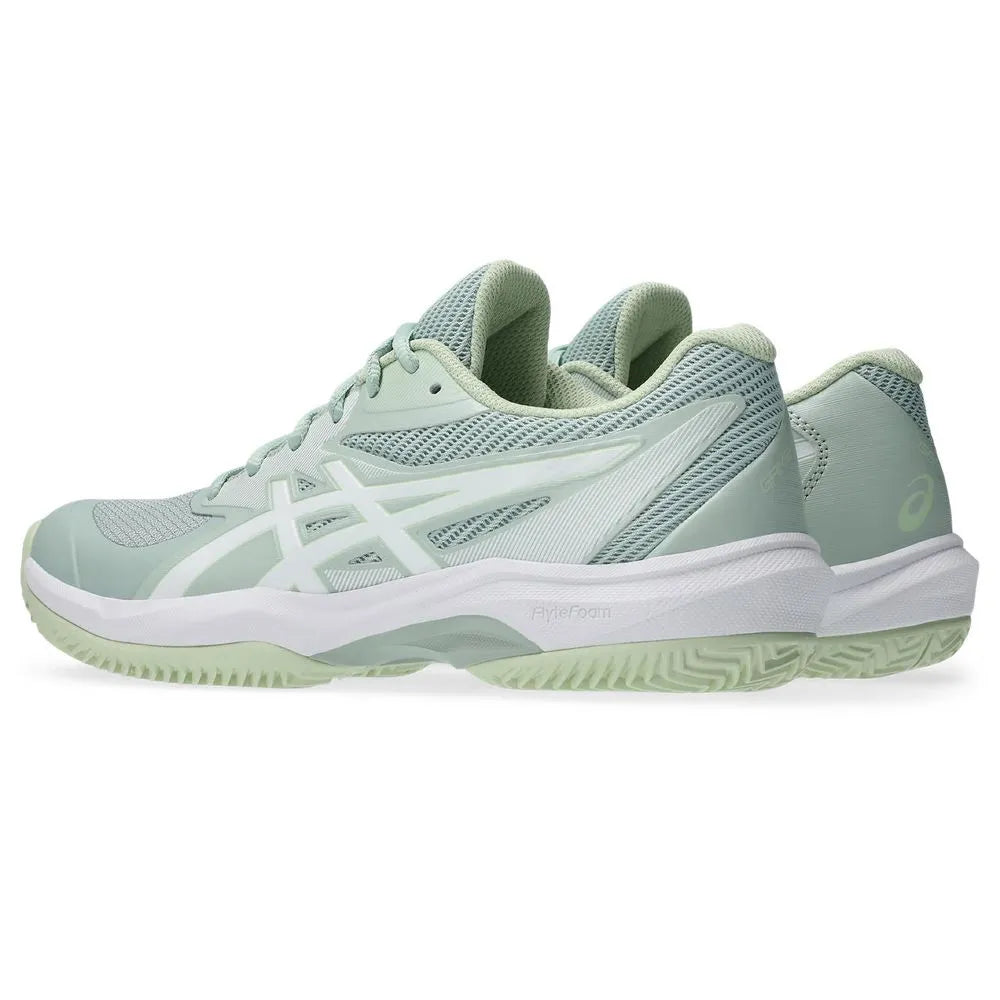 ZAPATILLA ASICS  GAME FF CLAY OC MUJER LICHEN ROCK WHITE