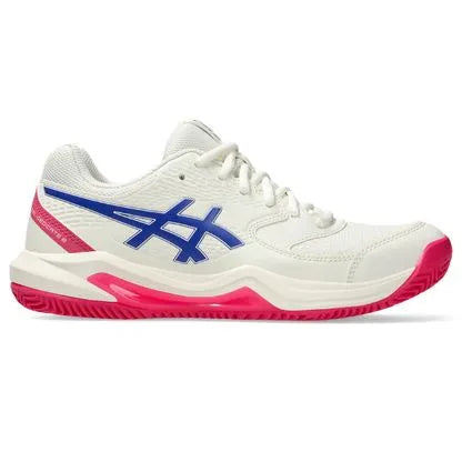ZAPATILLA ASICS  GEL-DEDICATE 8 CLAY MUJER CREAM DARK COBALT