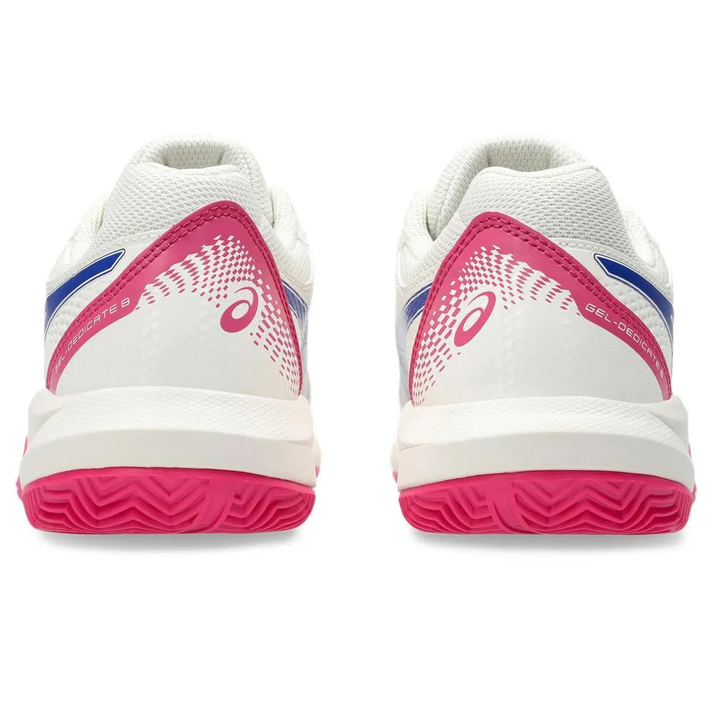 ZAPATILLA ASICS  GEL-DEDICATE 8 CLAY MUJER CREAM DARK COBALT