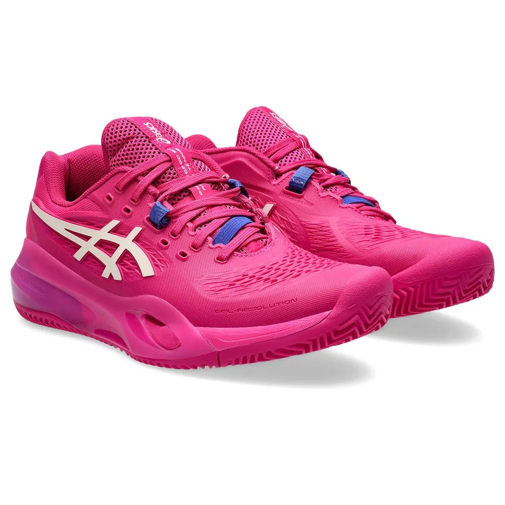 ZAPATILLA ASICS GEL-RESOLUTION X CLAY MUJER BRIGHT ROSE CREAM