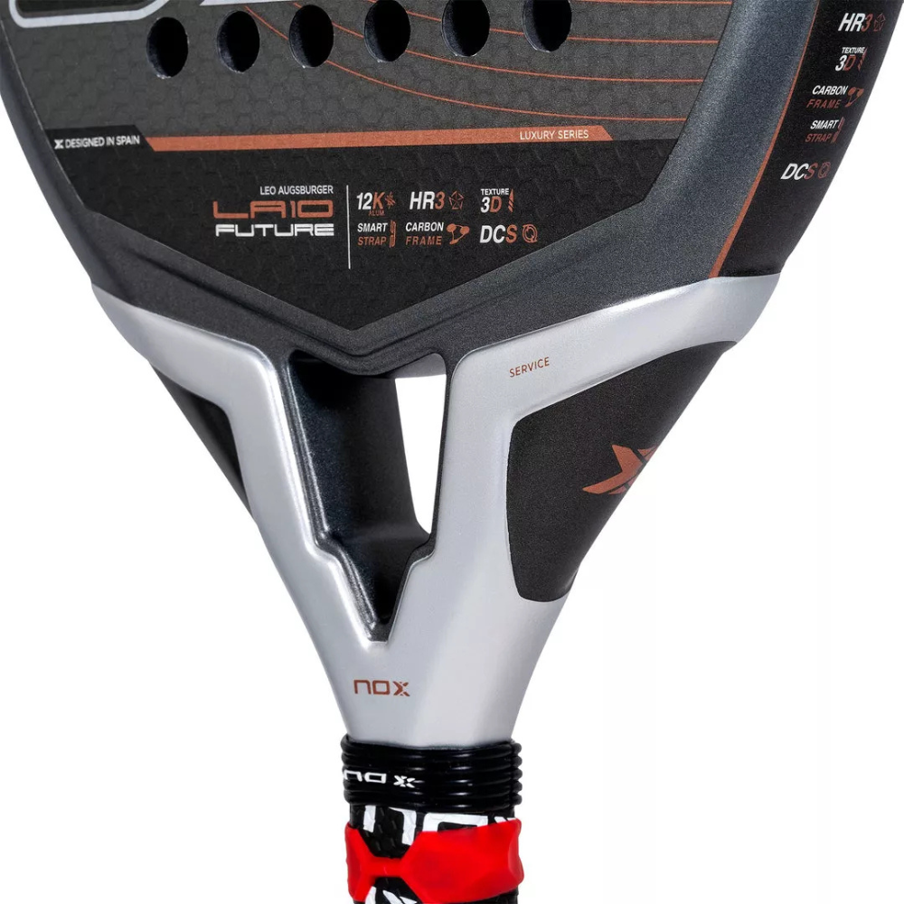Pala Padel Nox LA10 Leo Augsburger (360-375gr) 2024