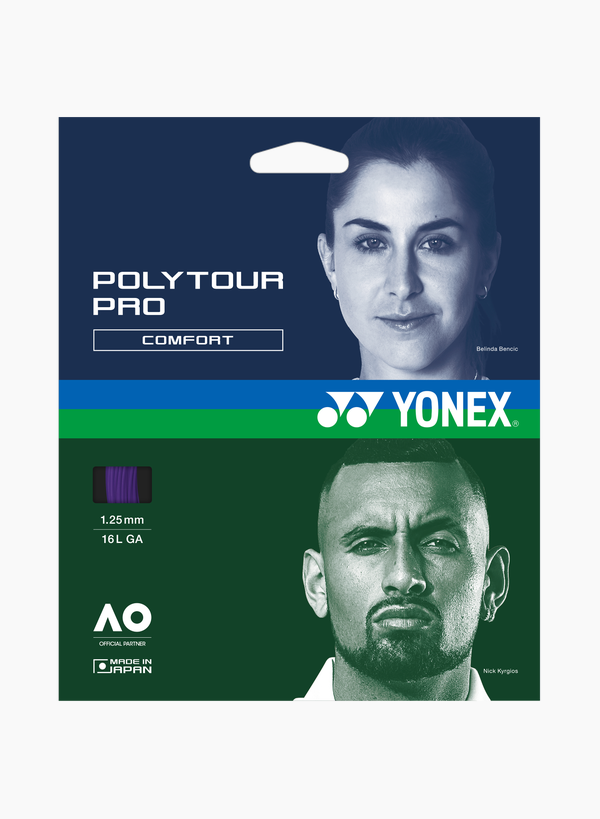 Set cuerda Yonex Polytour Pro Midnight Purple