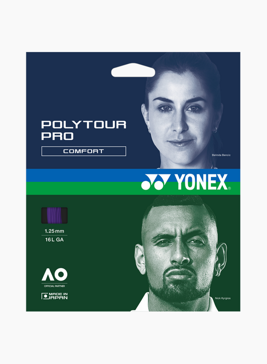 Set cuerda Yonex Polytour Pro Midnight Purple